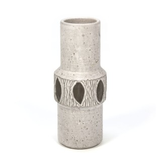 Danish vintage pottery vase brand Lovemose