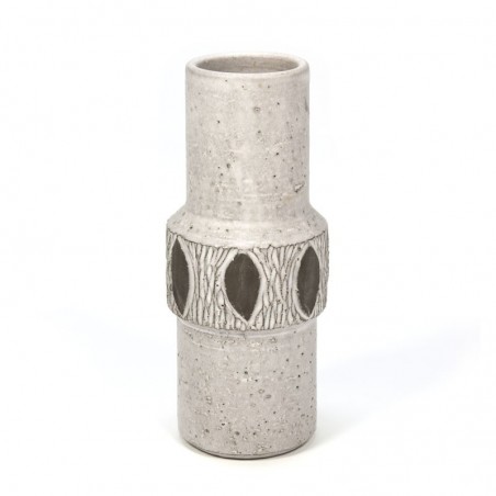 Danish vintage pottery vase brand Lovemose