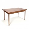 Vintage extensible teak dining table from Denmark