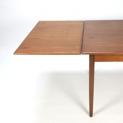 Vintage extensible teak dining table from Denmark