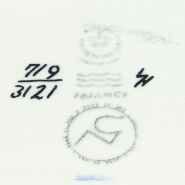 Vintage Fajance Royal Copenhagen vaas model 719/3121