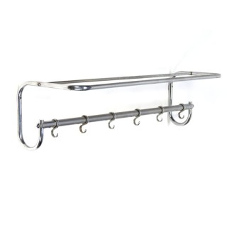 Vintage chrome coat rack