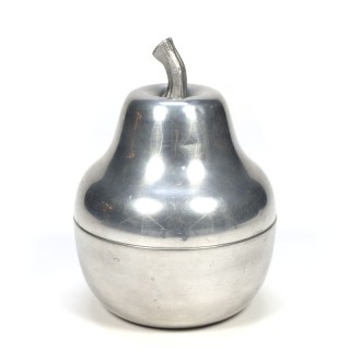 Vintage aluminium Peer gevormde ijsemmer