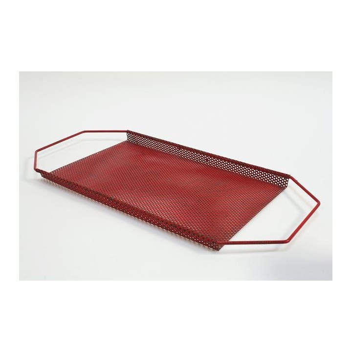 Geperforeerd metalen dienblad - Retro Studio