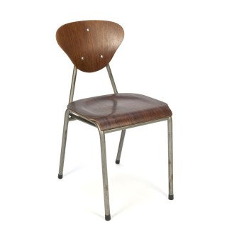 Danish industrial dining chair