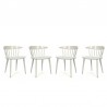 Vintage set of 4 J104 seats from FDB