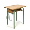 Vintage green French teenage desk
