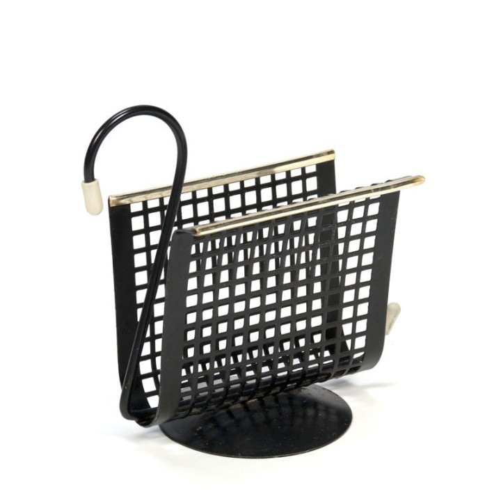 Vintage servet of brievenhouder