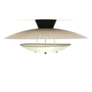 Vintage Philips plafondlamp met diffuser