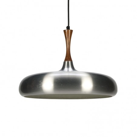 Deense vintage aluminium hanglamp