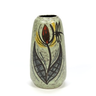 Vintage West Germany vase with flower image