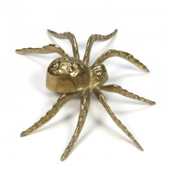 Vintage brass spider