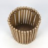 Vintage bamboo planter