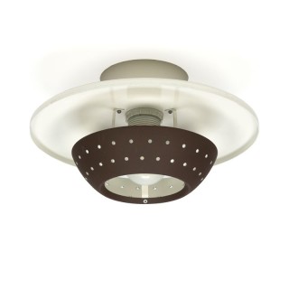 Vintage ceiling lamp sixties by Dijkstra