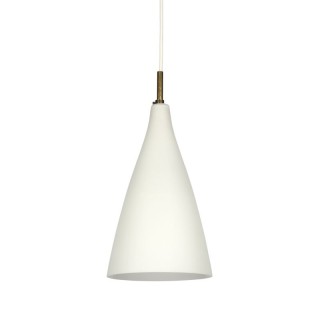 Vintage minimalistische melk glazen hanglamp