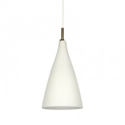 Vintage minimalistische melk glazen hanglamp
