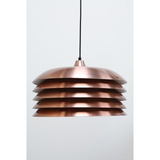 Discs hanging lamp brass colored - Retro Studio