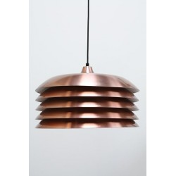 Discs hanging lamp brass colored