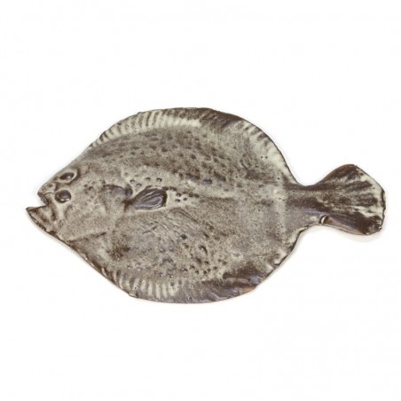 Vintage wall decoration fish gray