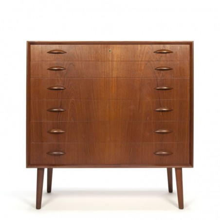 Luxurious Danish vintage chest of drawers Nexo Johannes Sorth