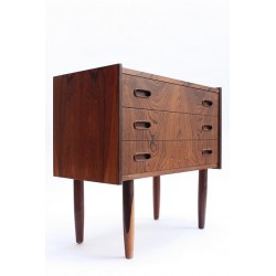 Small rosewood chest of drawers 3