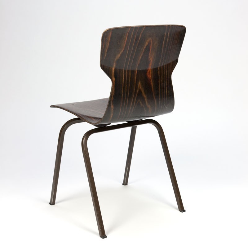 Industrial vintage school chair Eromes - Retro Studio