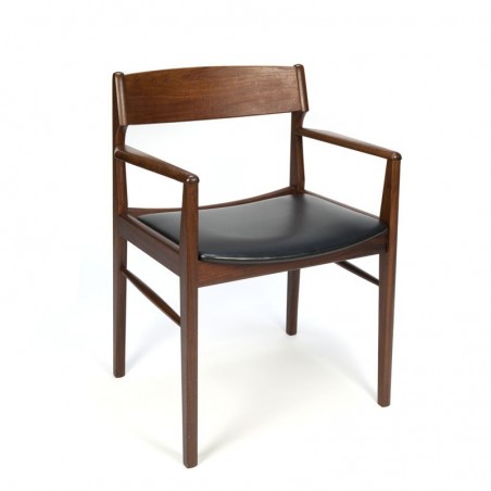 Danish vintage teak design desk chair