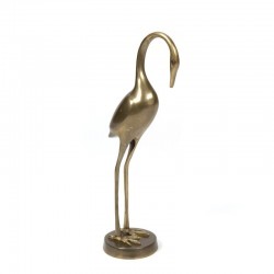 Brass vintage decorative bird