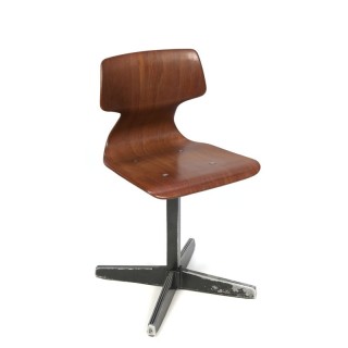 Vintage children's school chair Galvanitas