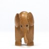Vintage kleine olifant van hout