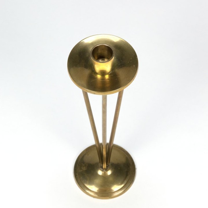 Vintage messing kandelaar