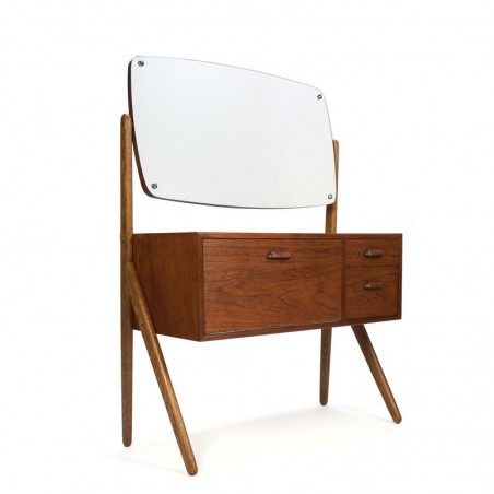 Teakwood dressing table vintage Danish design
