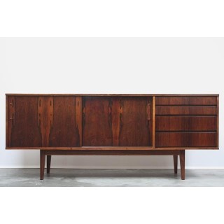 Palissander houten dressoir laag model - Retro Studio