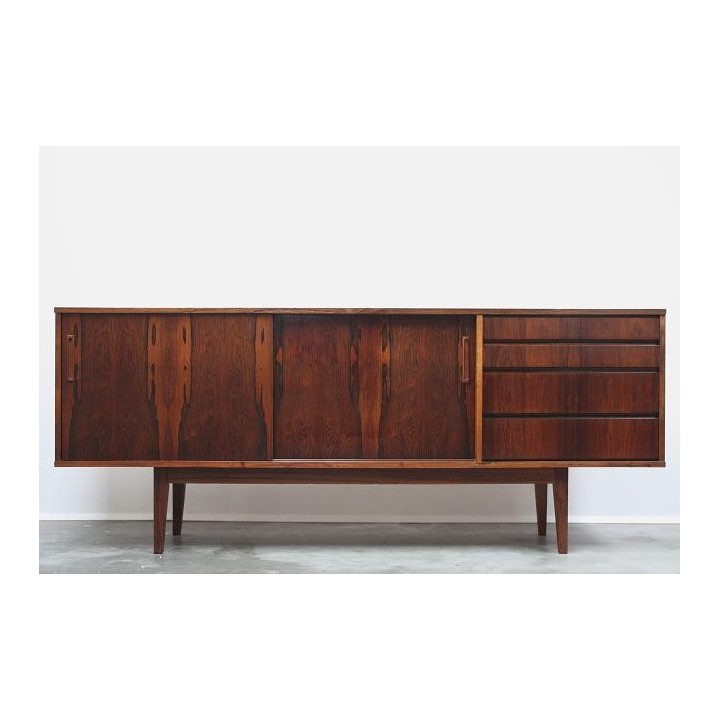 Palissander houten dressoir laag model - Retro Studio