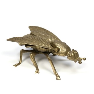 Vintage object brass fly