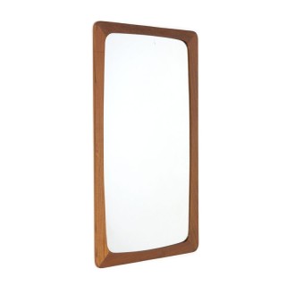 Mirror of teak Danish vintage design