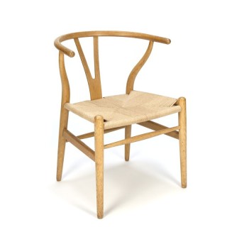 Vintage eiken Wishbone CH24 ontwerp H.J. Wegner