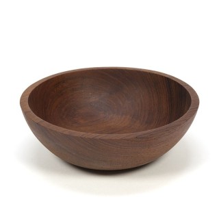 Small teak vintage bowl