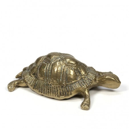 Vintage messing schildpad