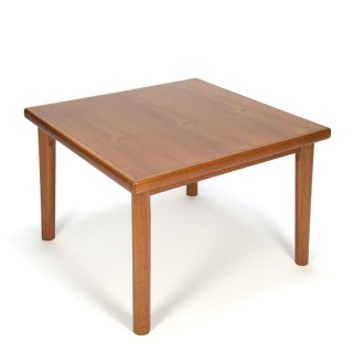 Danish vintage square coffee table