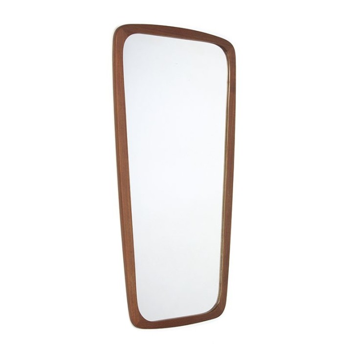 Danish sixties mirror in teak