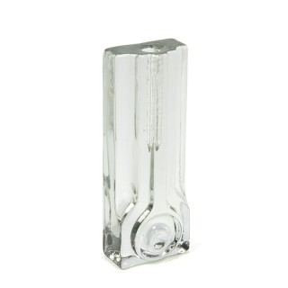 Vintage pressed glass vase