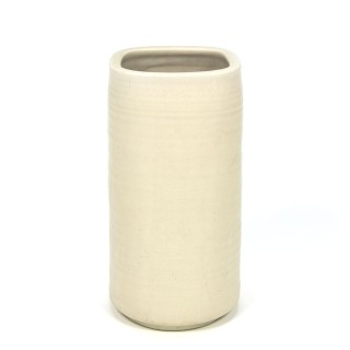 Cream colored vintage Mobach vase