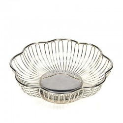 Vintage metal wire bowl or basket