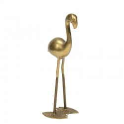 Vintage Flamingo of brass