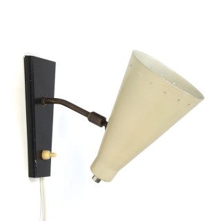 Vintage wandlamp jaren vijftig