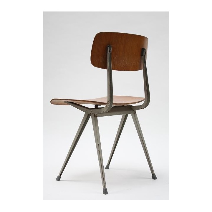 Friso Kramer 4 Result stoelen hout - Retro Studio