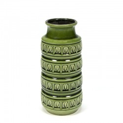 Green vintage West Germany vase
