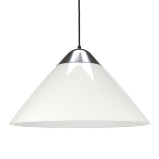 Vintage Opala hanglamp design H.J. Wegner voor Louis Poulsen