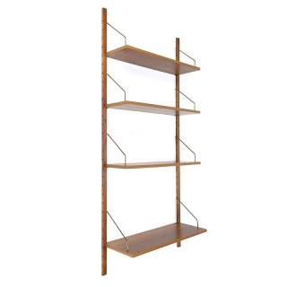 Vintage Danish teak wall system